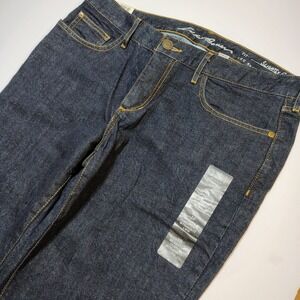 Eddie Bauer Women's Size 12 Mid Rise Slightly Curvy Straight Leg Jeans NWT